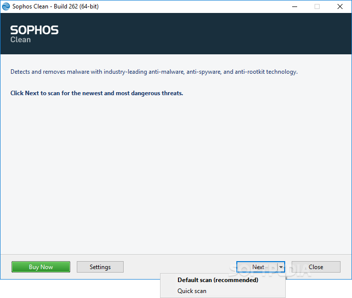 Sophos Clean 3.7.13 Build 262 Download, Review, Screenshots