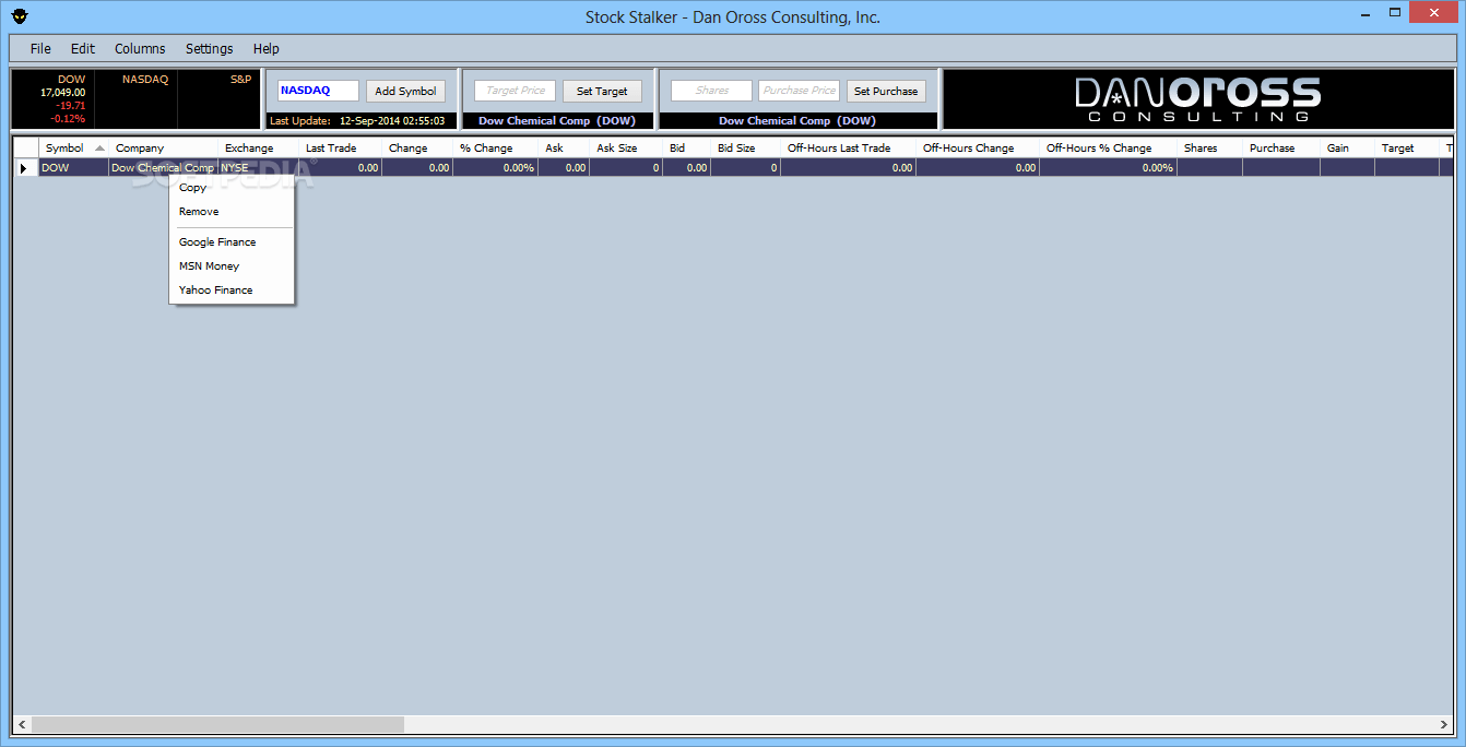 Stock Stalker 2.5.7 Download, Review, Screenshots