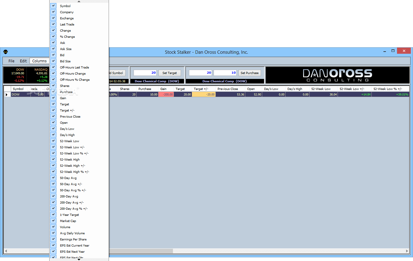 Download Stock Stalker