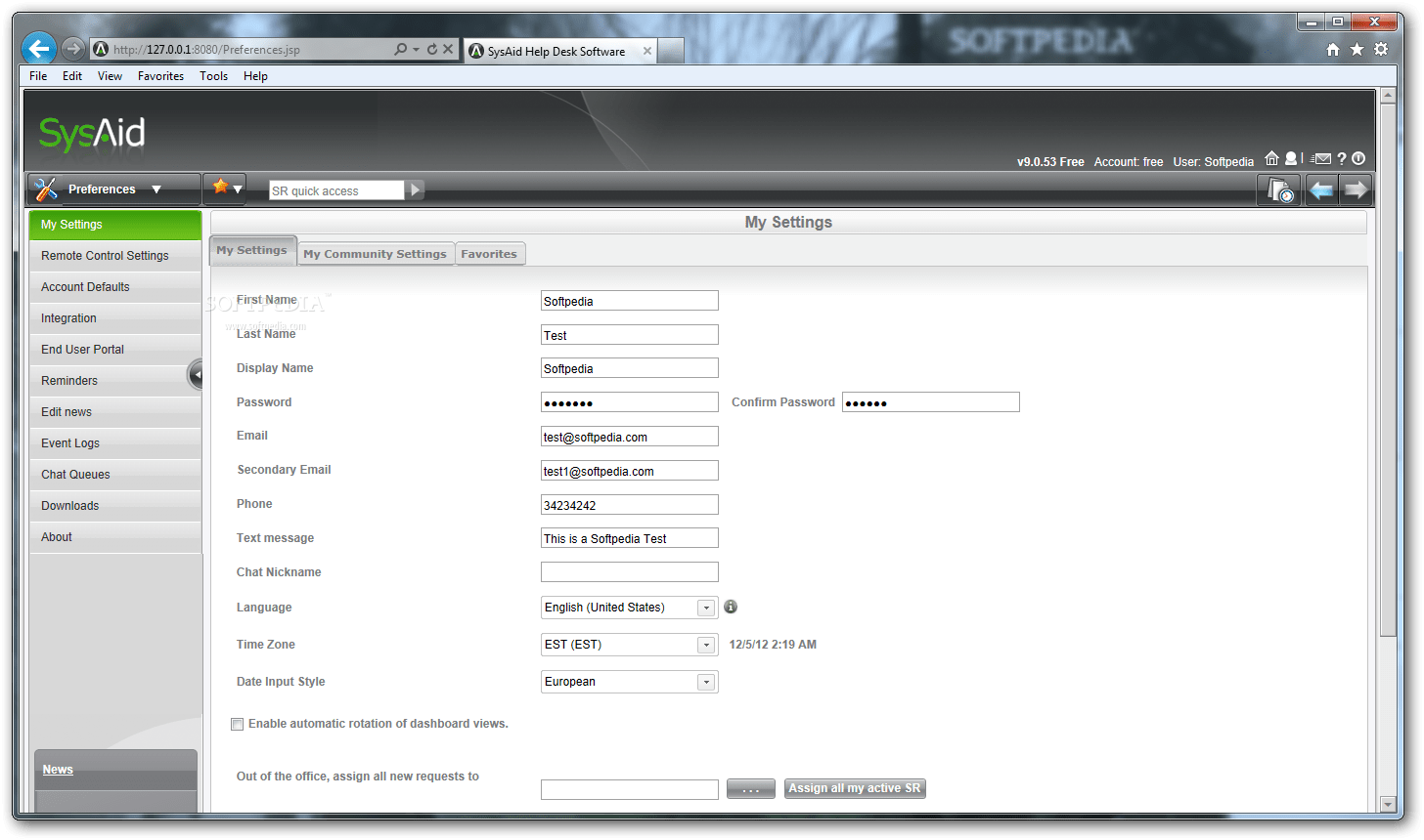 SysAid Help Desk Download & Review