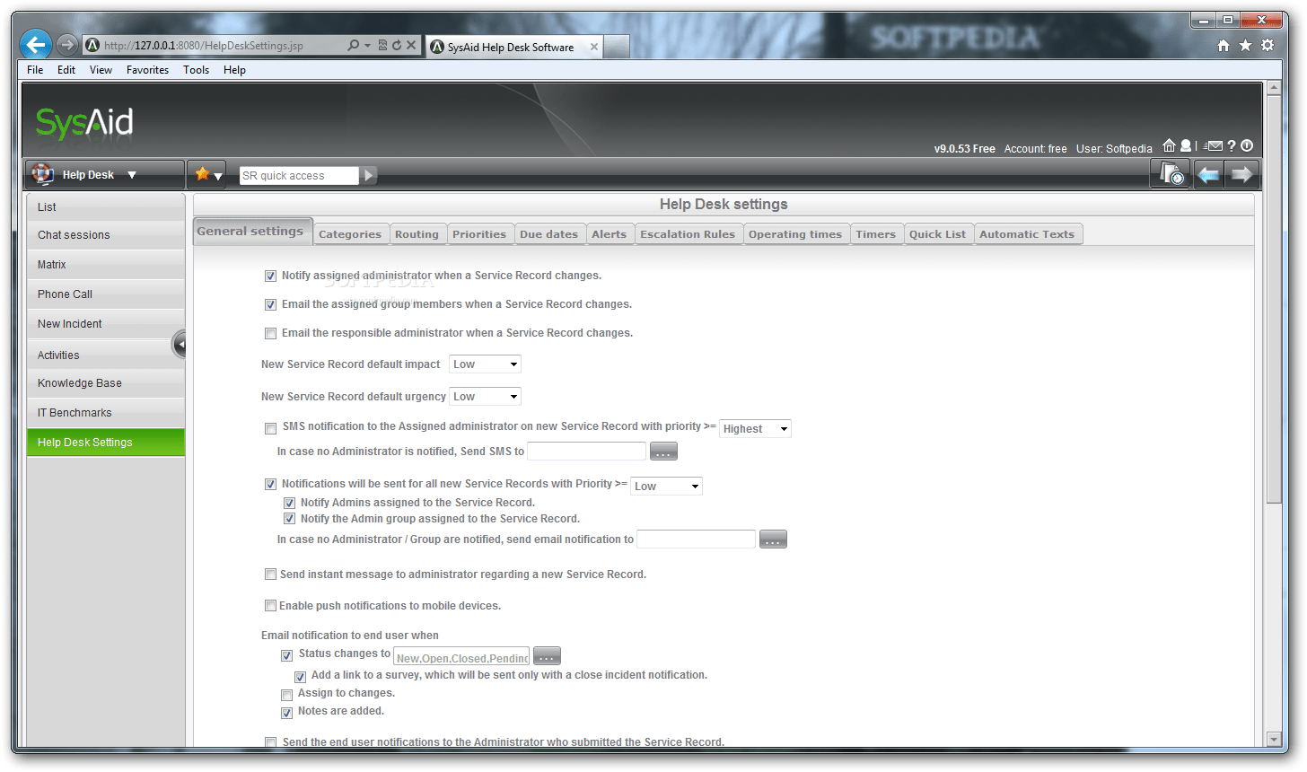SysAid Help Desk Download & Review