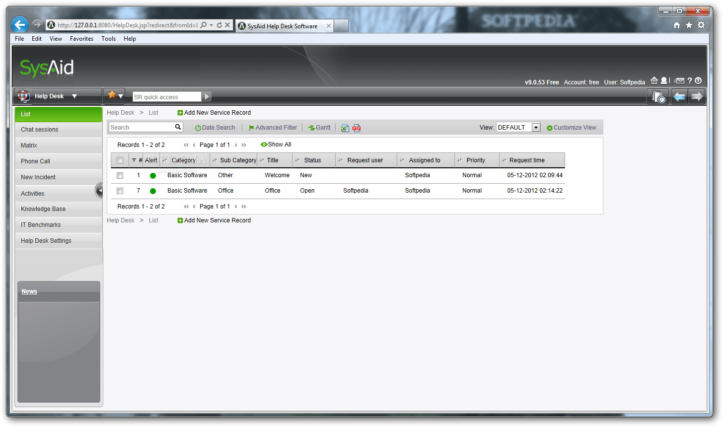 SysAid Help Desk Download & Review