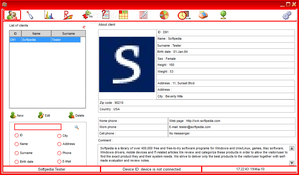 TCM PRO 1.0 Download, Screenshots