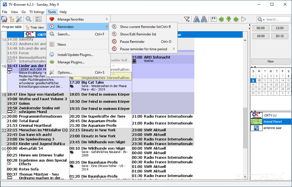 Download TVBrowser 4.2.3