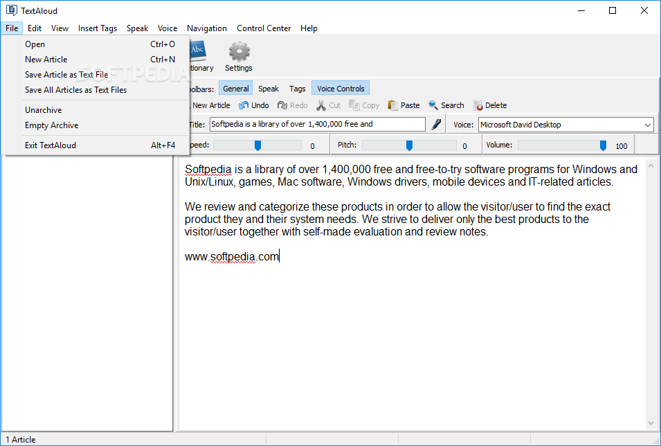Download TextAloud 4.0.63