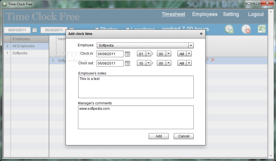 Download Time Clock Free