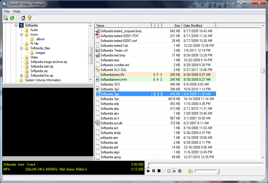 Toolsoft Video Manager 1.16 Download, Review, Screenshots