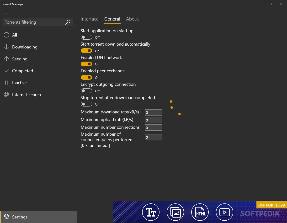 Torrent Manager - Download - Softpedia