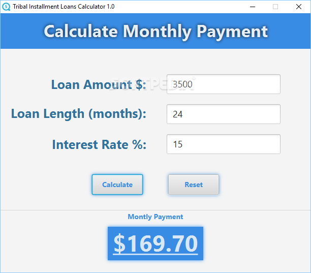 Tribal Installment Loans Calculator Download & Review