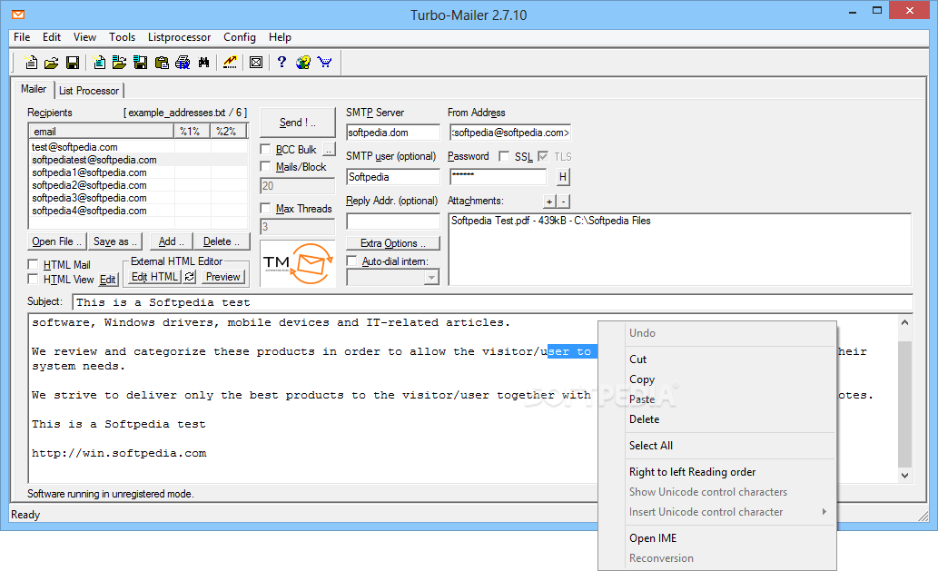 TurboMailer Download & Review