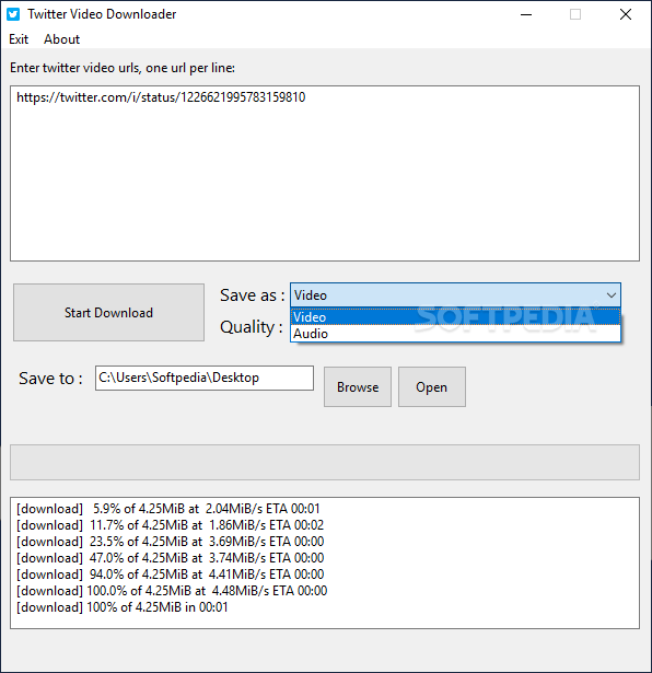 Download Twitter Video Downloader 3.2.1.11