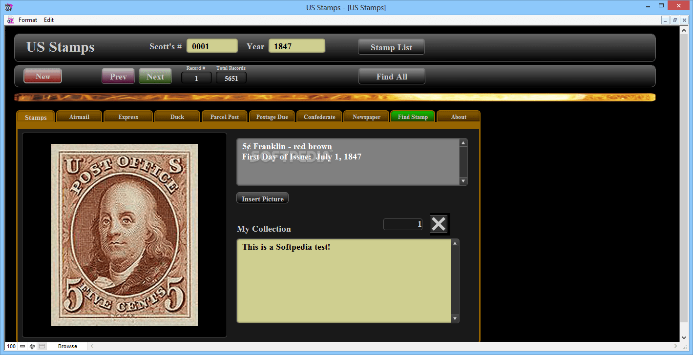 US Stamps 2.0 Download, Review, Screenshots
