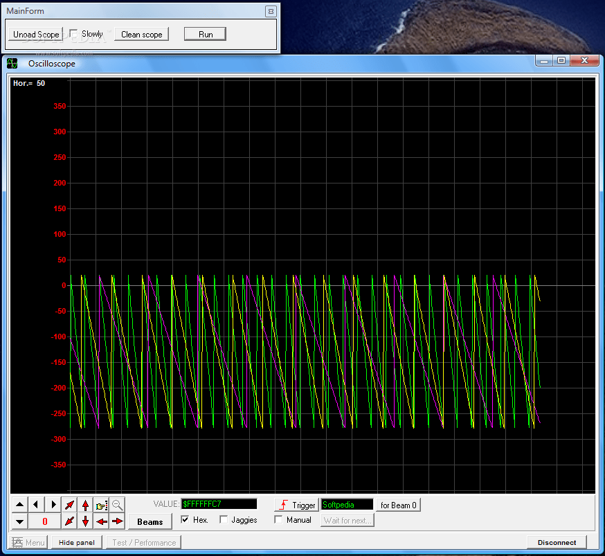 Download Universal Software Oscilloscope Library