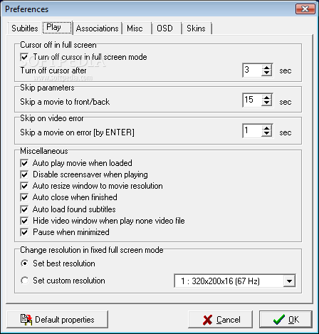 VPlayer 0.6e - Download, Review, Screenshots