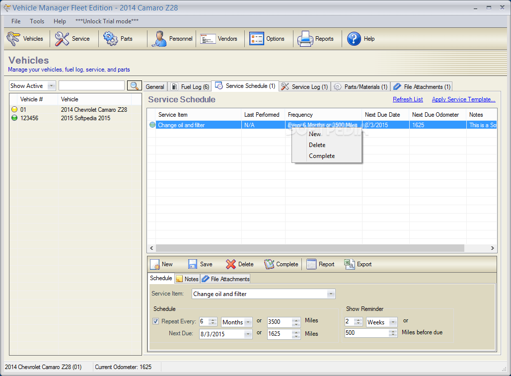 Download Vehicle Manager Fleet Edition