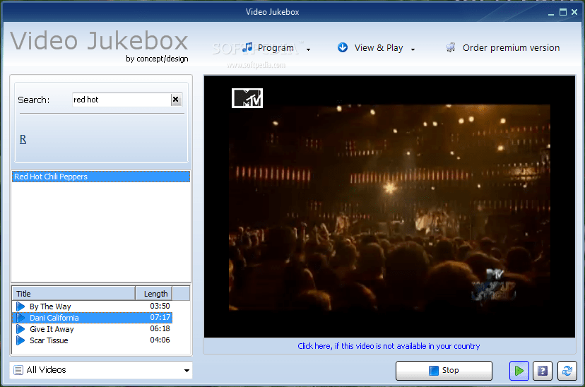 Video Jukebox 1.3.0.0 Download, Review, Screenshots