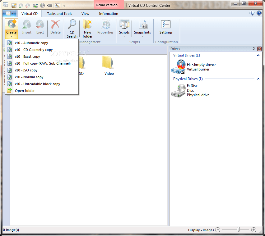 Virtual CD 10.7.0.0 Download, Review, Screenshots