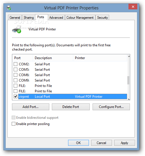 Virtual PDF Printer Download Free (Windows) 3.0 Build 2726 Softpedia