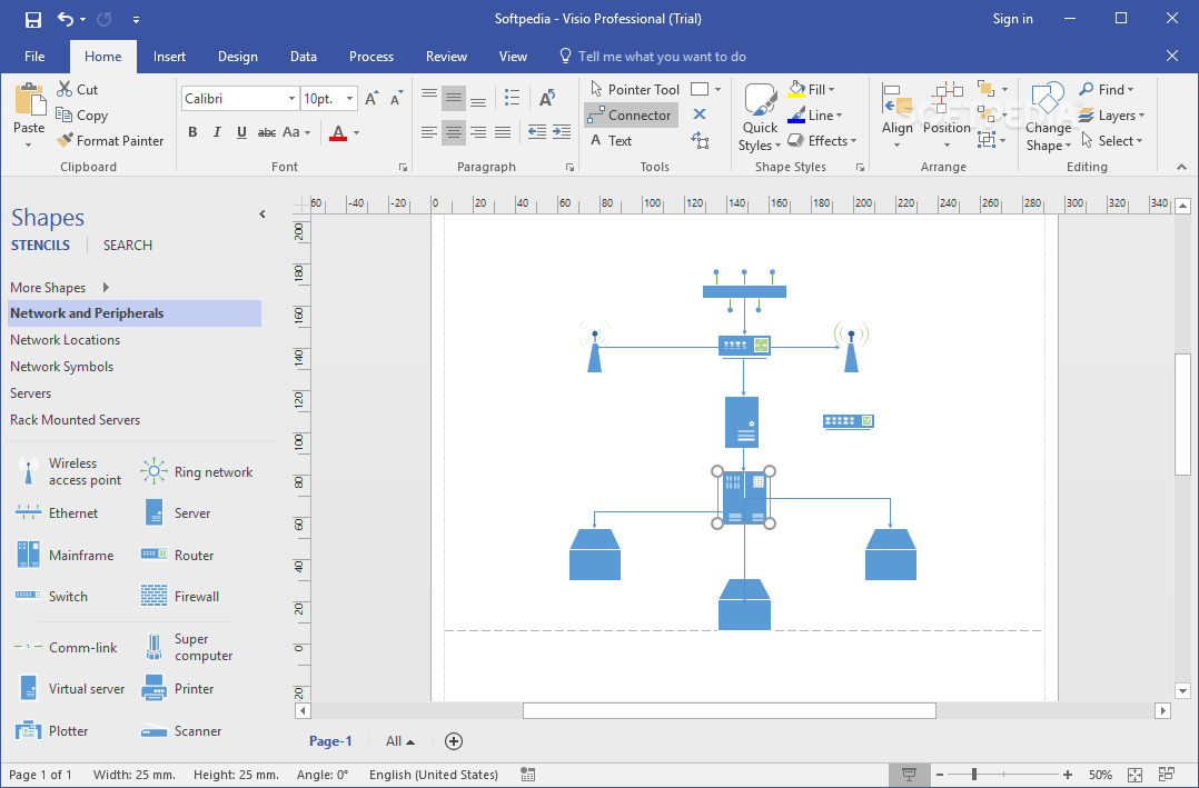 Download Microsoft Visio Professional 2016 16.0.6741.2048