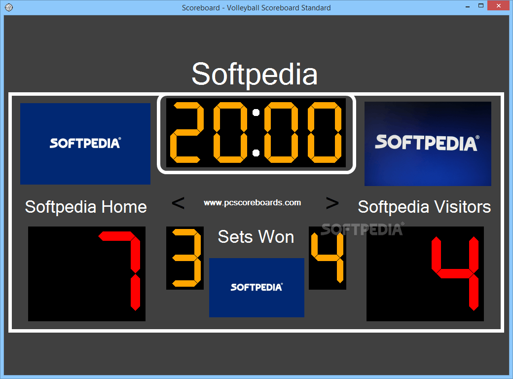 Download Volleyball Scoreboard Standard 3.0.0.0