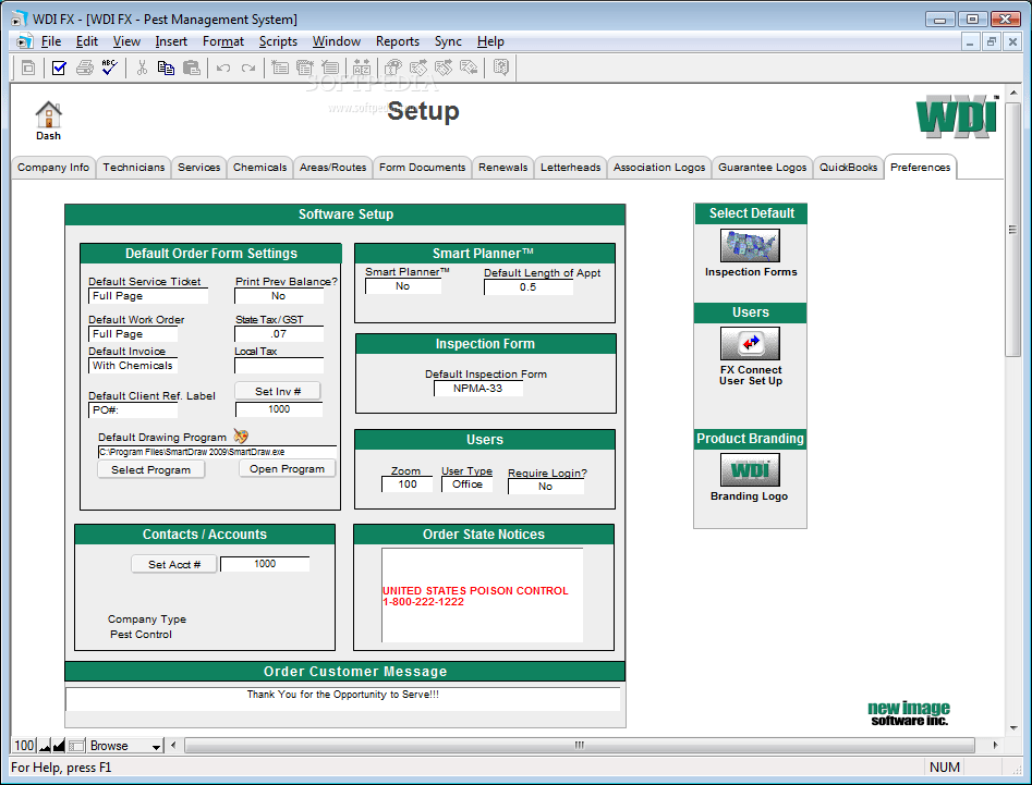 Download WDI FX Pest Control Management 9.03.0