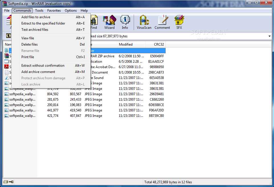WinRAR Unplugged 3.9.1.1 Download, Review, Screenshots