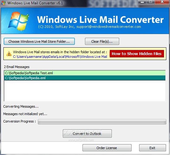 Download Windows Live Mail Converter