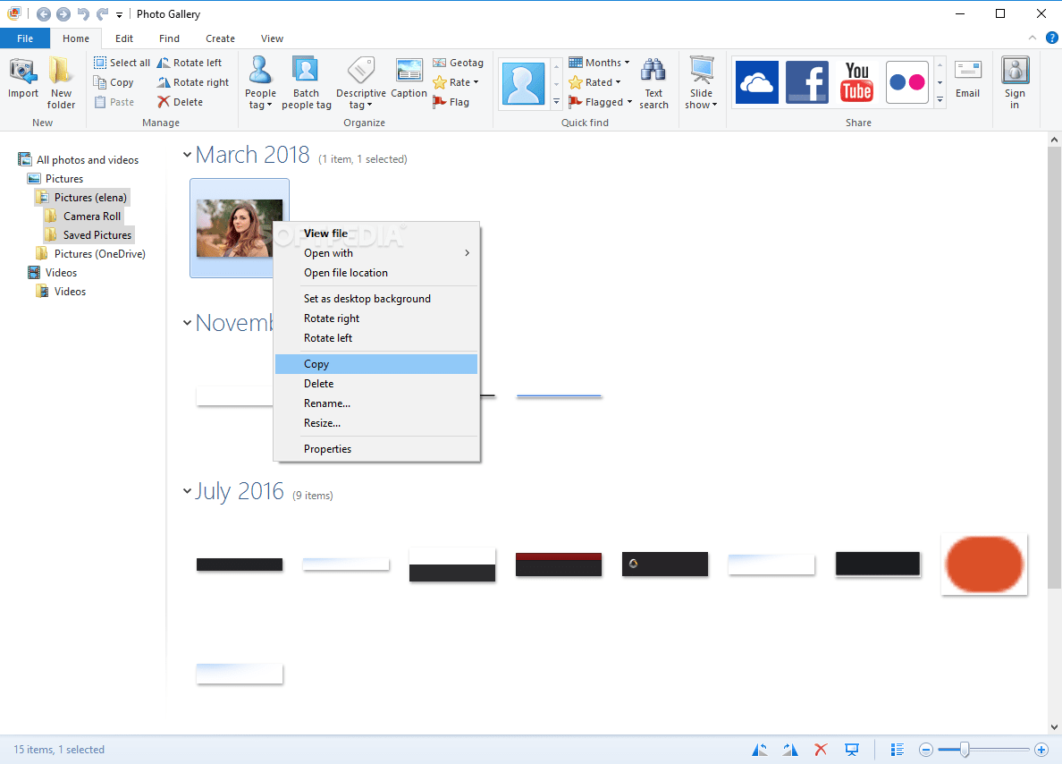 Download Windows Photo Gallery 2012 (16.4.3528.331)