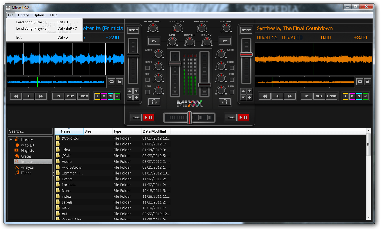 XMixxx 1.10.1 [rev6] Download, Review, Screenshots