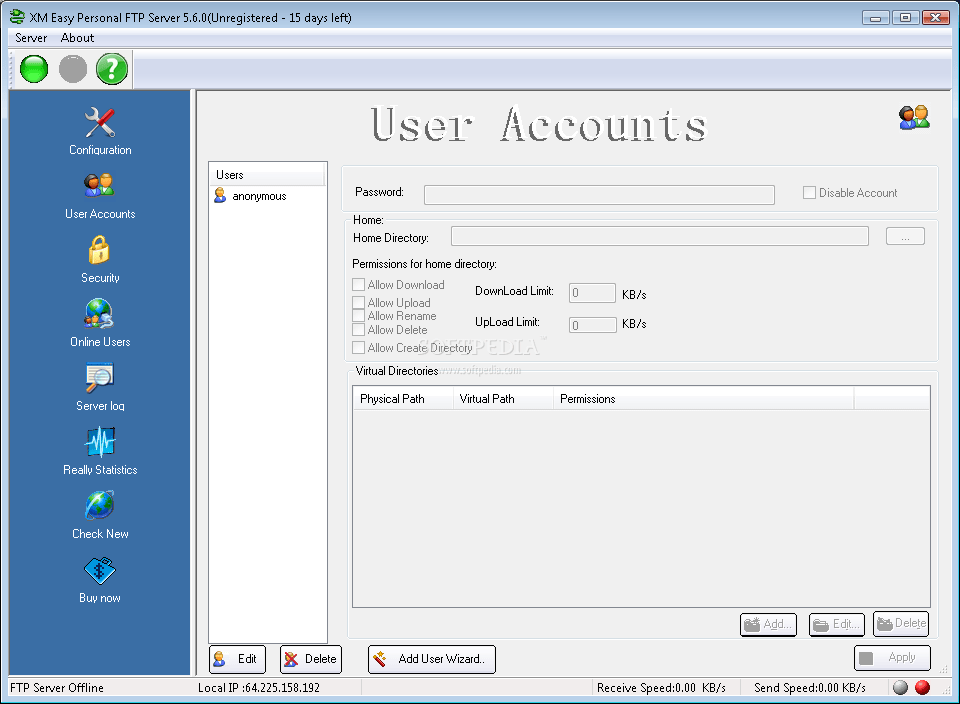 XM Easy Personal FTP Server Download