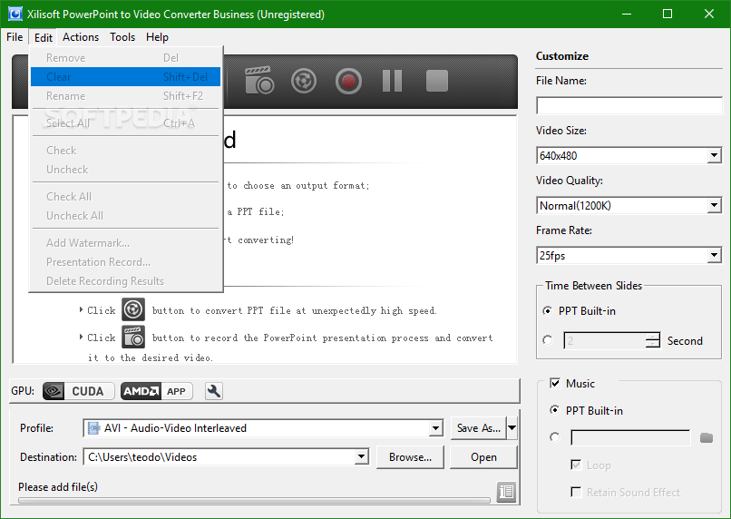Download Xilisoft PowerPoint to Video Converter Business