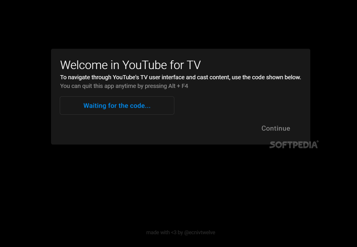 Download YouTube For TV