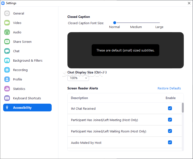 Download Zoom Client for Meetings 5.5.4 (13142.0301)