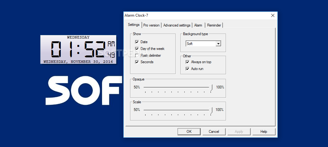 Alarm Clock-7 5.0 - Download, Review, Screenshots