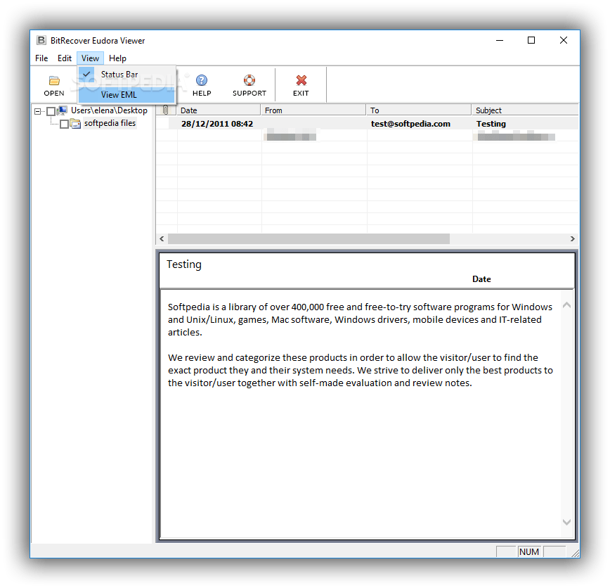 Download BitRecover Eudora Viewer