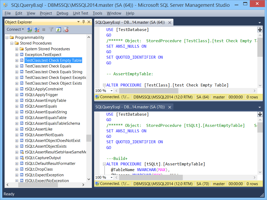 Download Unit Test for SQL Server 1.5.81