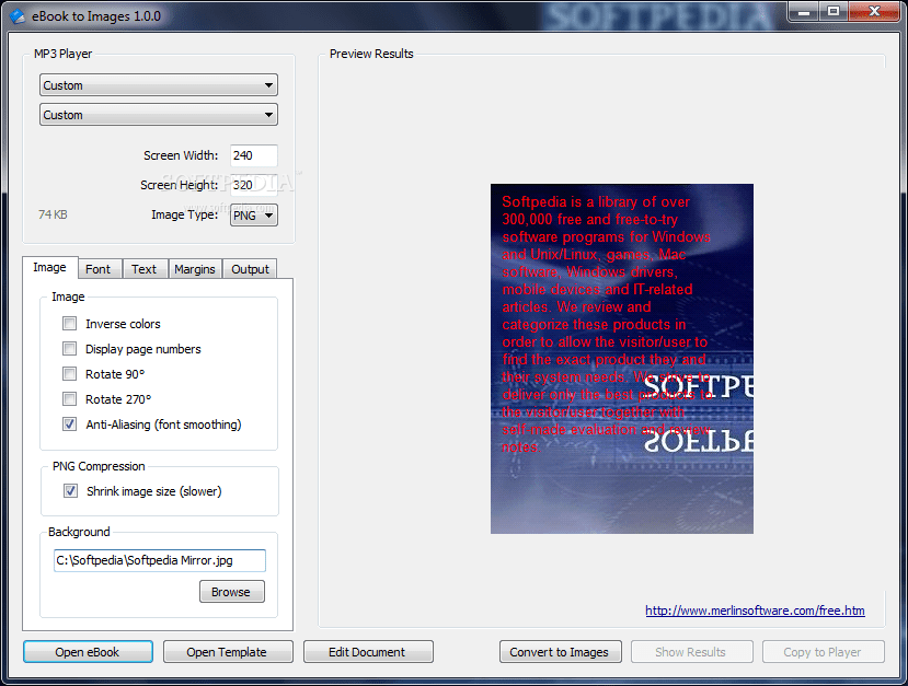 Download eBook to Images