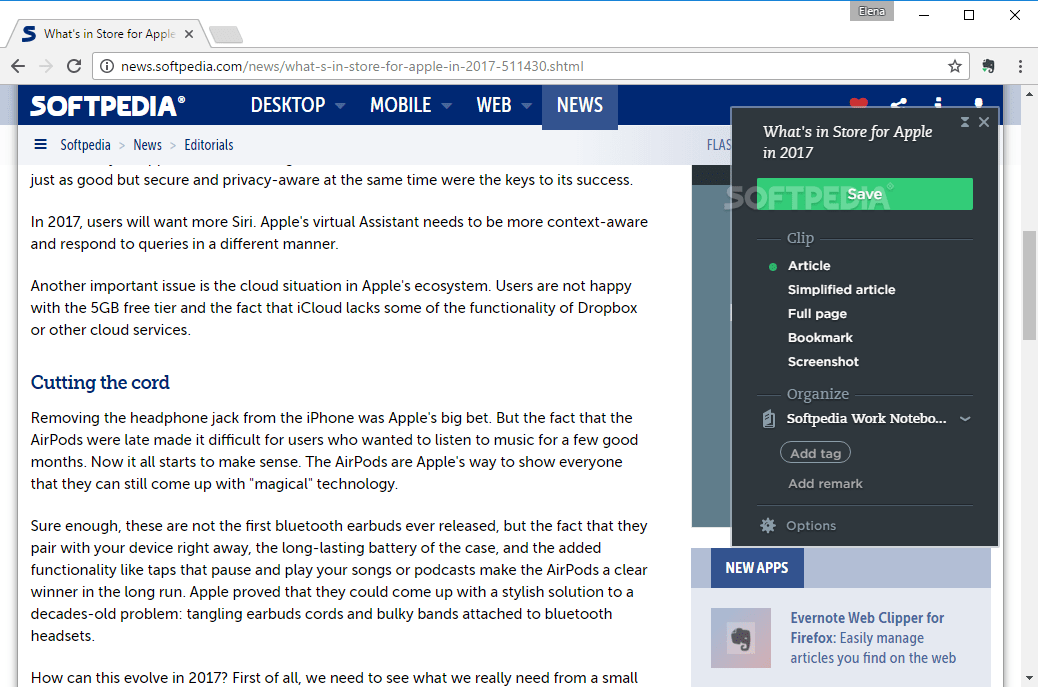 Download Evernote  Clipper for Firefox
