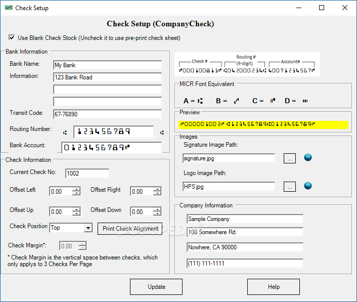ezCheckPrinting 9.1.7 Download, Review, Screenshots