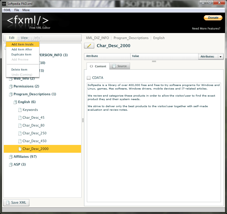 Download fXML 0.6.7