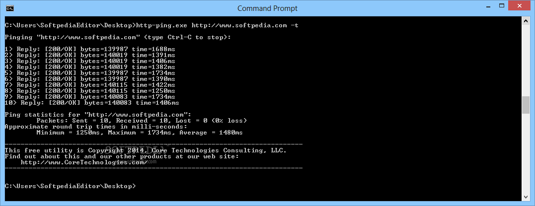 Download httpping 10.0.0.86