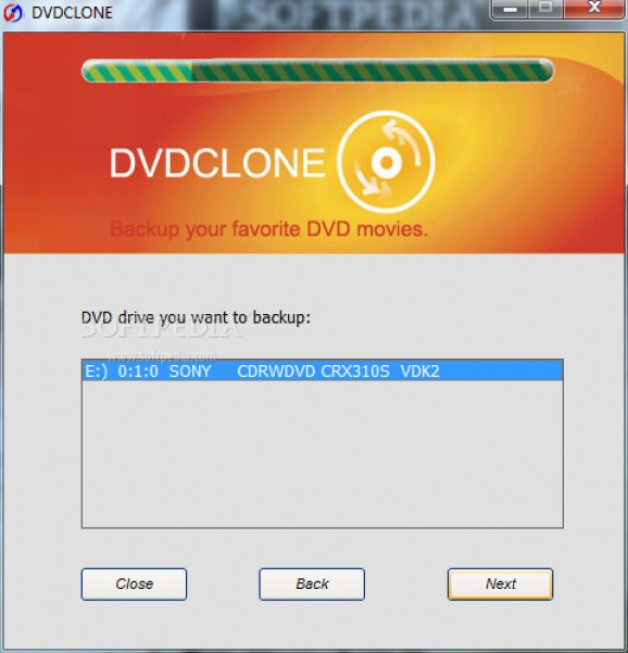 DVDCLONE 2.1.3.3 Download, Screenshots