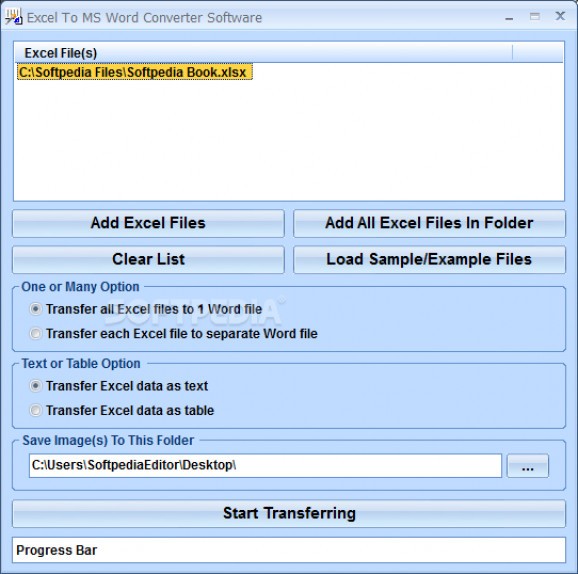 Excel To MS Word Converter Software 7.0 Download, Review, Screenshots