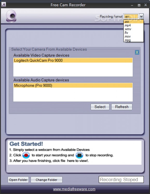 Free Cam Recorder Download Free (Windows) - 1.0.0 | Softpedia