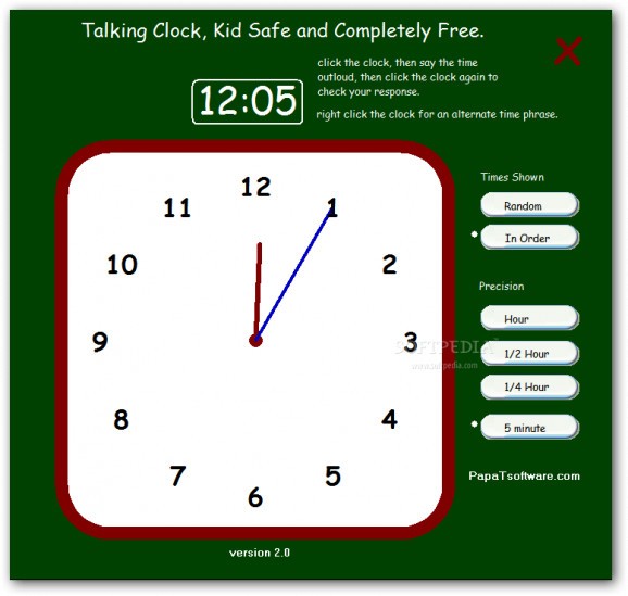 Download Talking Clock