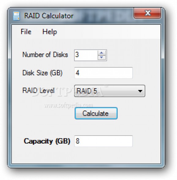 RAID Calculator Download Free (Windows) 1.0 Softpedia