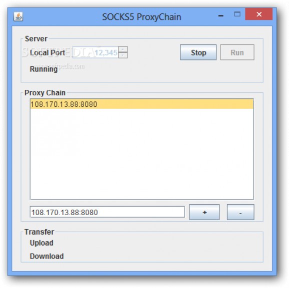 SOCKS5 ProxyChain 0.0.1 Beta Download, Review, Screenshots