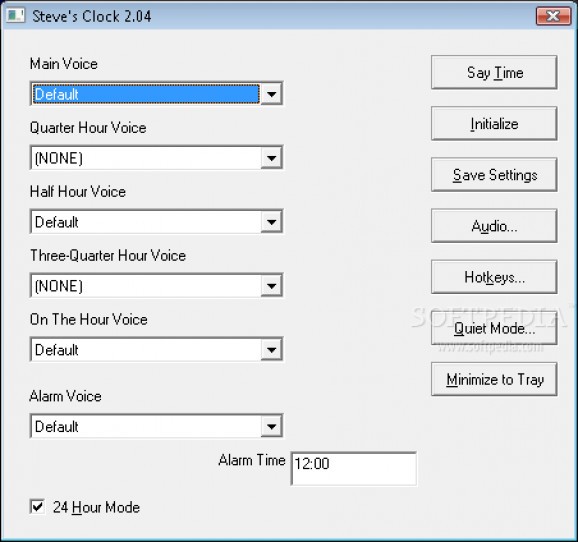 Download Steve's Talking Clock