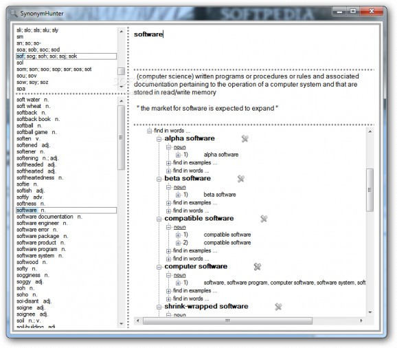 SynonymHunter 1.0.0.0 Download, Review, Screenshots