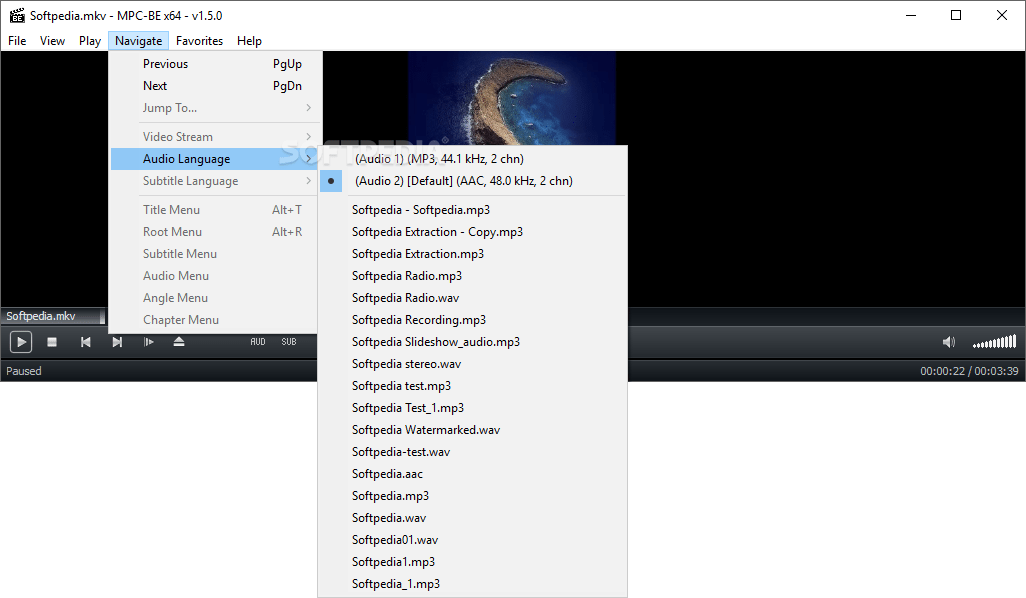 Download Media Player Classic Black Edition 1.5.1 Build 2985 / 1.5.2